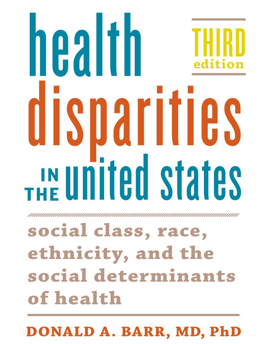 Cover image for Health Disparities in the United States